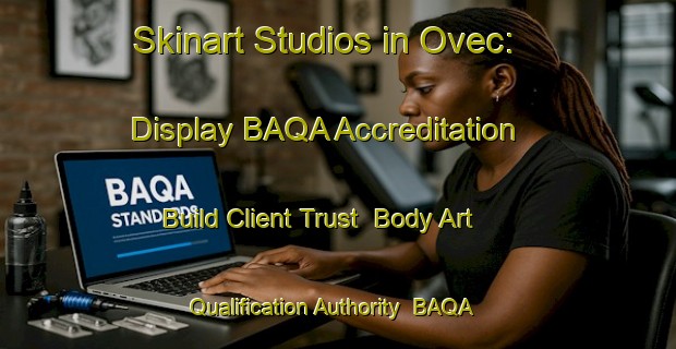 Skinart Studios in Ovec: Display BAQA Accreditation - Build Client Trust | Body Art Qualification Authority | BAQA-Turkey