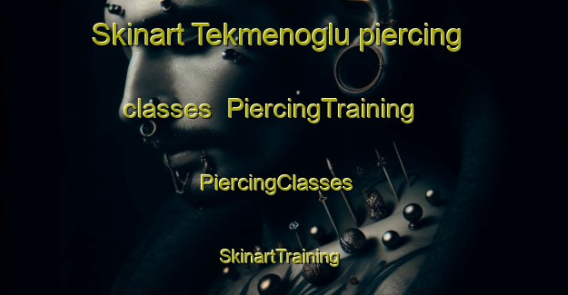 Skinart Tekmenoglu piercing classes | PiercingTraining | PiercingClasses | SkinartTraining-Turkey