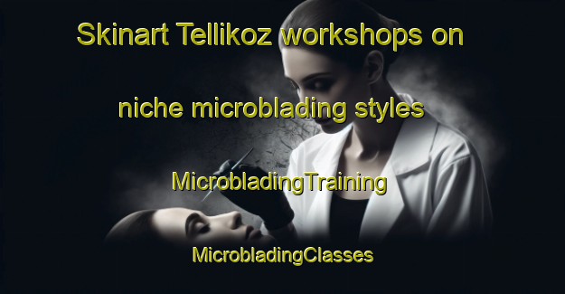 Skinart Tellikoz workshops on niche microblading styles | #MicrobladingTraining #MicrobladingClasses #SkinartTraining-Turkey