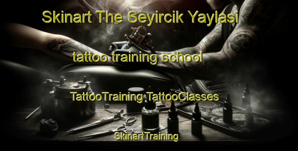 Skinart The Seyircik Yaylasi tattoo training school | #TattooTraining #TattooClasses #SkinartTraining-Turkey