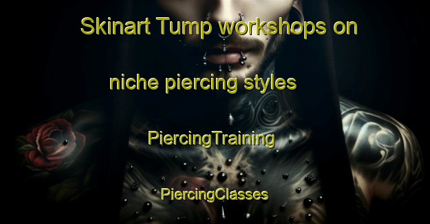 Skinart Tump workshops on niche piercing styles | #PiercingTraining #PiercingClasses #SkinartTraining-Turkey