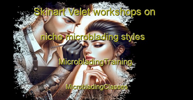 Skinart Velet workshops on niche microblading styles | #MicrobladingTraining #MicrobladingClasses #SkinartTraining-Turkey