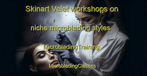 Skinart Velet workshops on niche microblading styles | MicrobladingTraining | MicrobladingClasses | SkinartTraining-Turkey